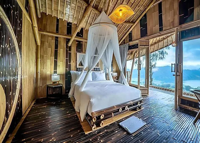 The Dewi Eco Bamboo ホテル Toya Bungkah